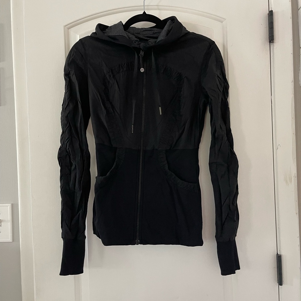 lululemon athletica Black Bomber Jacket